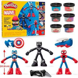 PLAY-DOH MARVEL FIGURAS DE ACCION