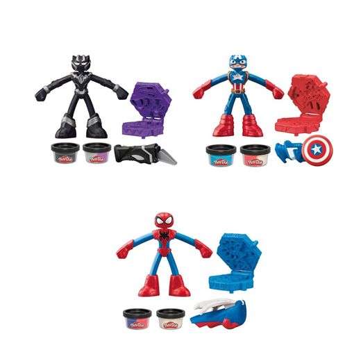 PLAY-DOH MARVEL FIGURAS DE ACCION