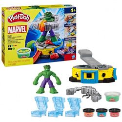 PLAY-DOH MARVEL SET JUEGO HULK APLASTA Y MOLDEA