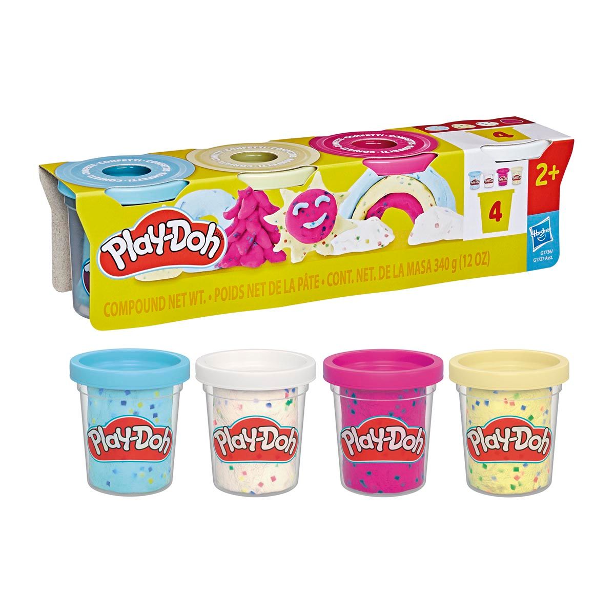 PLAY-DOH PACK DE 4 BOTES ESPECIAL