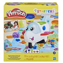 PLAY-DOH PRIMERAS CREACIONES CON EL AVIÓN