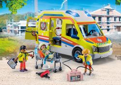 Ambulancia Con Luz Y Sonido Playmobil