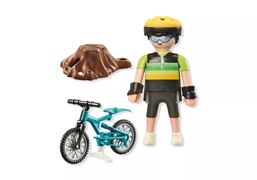 Playmobil Ciclista De Montaña