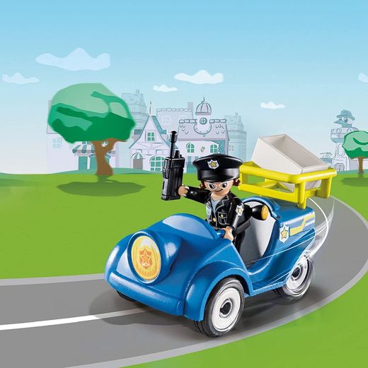 D.O.C - Mini-Coche De Policía Playmobil