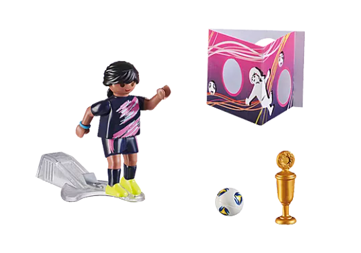 Futbolista Con Muro De Gol