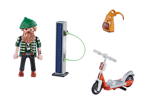 Hipster Con E-Scooter