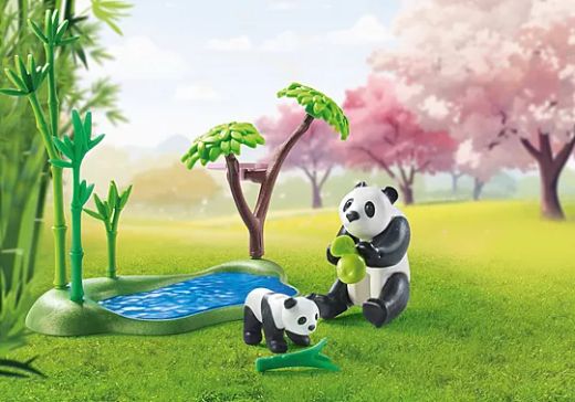 Playmobil Jardin Asiatico Con Panda