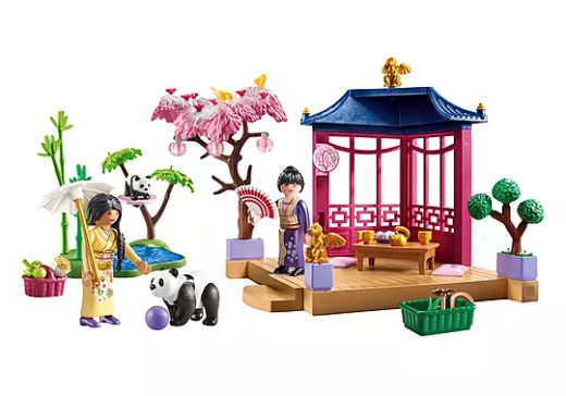 Playmobil Jardin Asiatico Con Panda