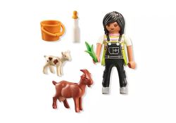 Playmobil Mujer Con Cabras