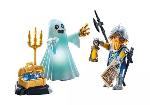 Playmobil Starter Pack Fantasma Y Caballero Novelmore