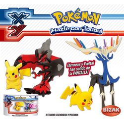 Pokemon Xy Legendary & Picachu