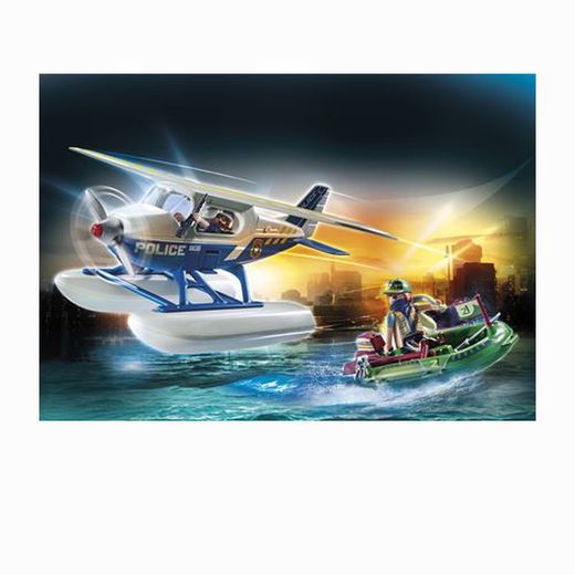 *POLICÍA HIDROAVIÓN: PERSECUCIÓN CONTRABANDISTA