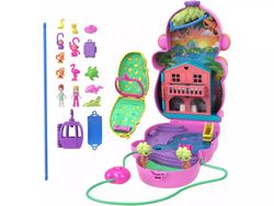 Polly Pocket Cofre Bolso Mama Oso Y Bebe Set Jgo