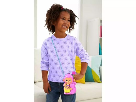 Polly Pocket Cofre Bolso Mama Oso Y Bebe Set Jgo