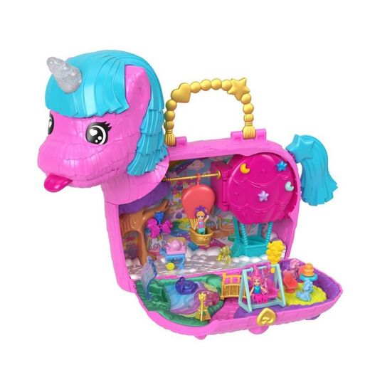 POLLY POCKET COFRE UNICORNIO PARYLAND
