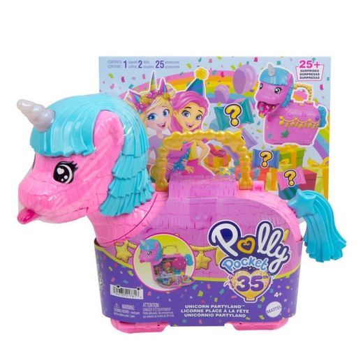 POLLY POCKET COFRE UNICORNIO PARYLAND