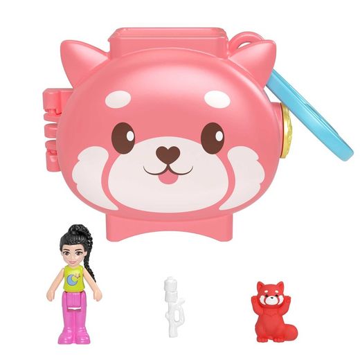 Polly Pocket Panda Rojo