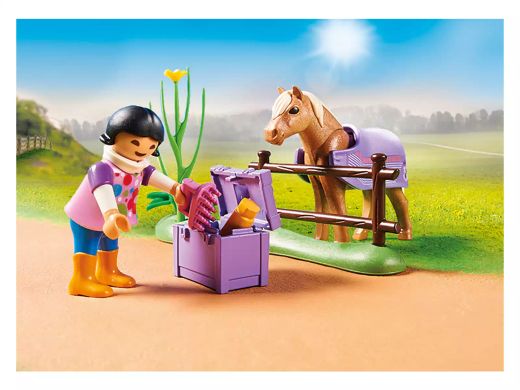Country Poni Islandes C/Jinete Playmobil