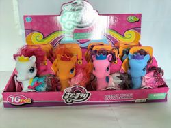 PONY GOMA C/ROPITA 16 SURTIDOS