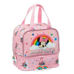 Sac à lunch Minnie Mouse Arc-en-ciel