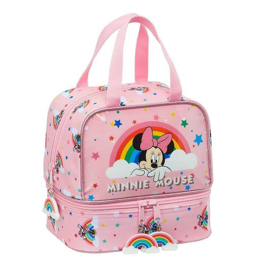 Sac à lunch Minnie Mouse Arc-en-ciel