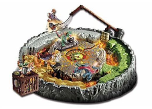 Predasaurs Schlacht des Vulkans