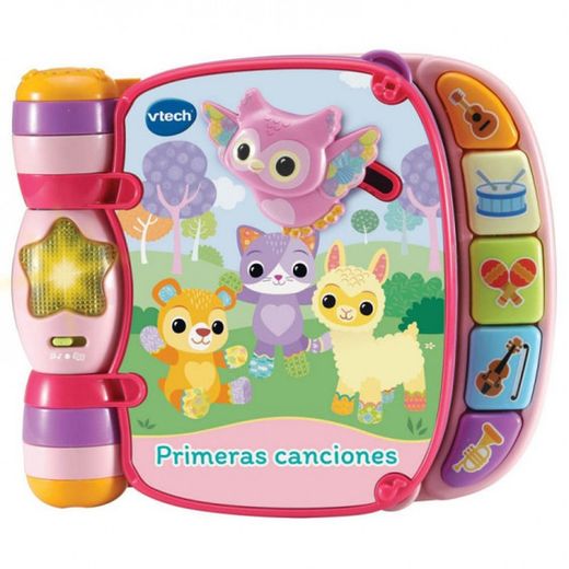 *PRIMERAS CANCIONES ROSA LIBRO INTERACTIVO