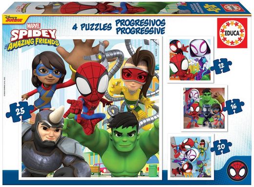Progres.Spidey & His Amazing Friends 12-16-20-25
