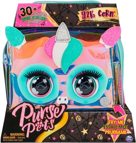 Purse Pets Bolso Holográfico Unicornio