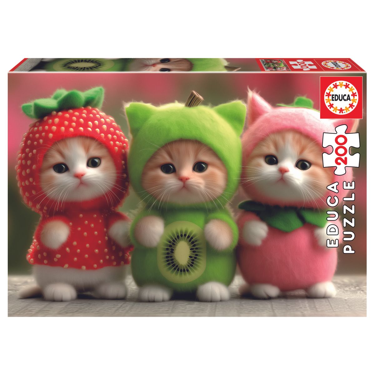 PUZ 200 GATITOS FRUTALES