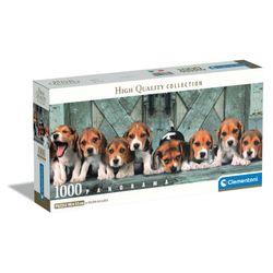 Puzzle 1000 PANORAMA BEAGLES COMPACT BOX