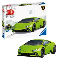 PUZZLE 3D LAMBORGHINI HURACAN EVO VERDE