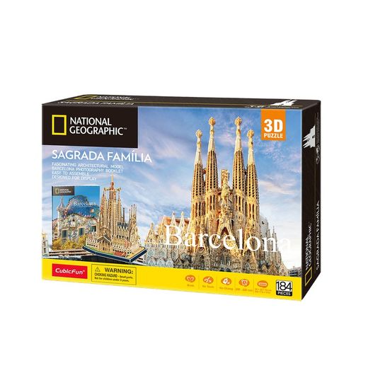 PUZZLE 3D SAGRADA FAMILIA NATIONAL GEOGRAPHIC