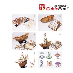 3D Puzzle Navy Santa Maria 113 stk