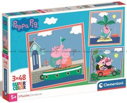 Puzzle 3X48 SQUARE PEPPA PIG