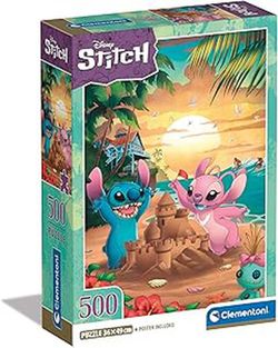 PUZZLE 500 DISNEY STITCH COMPACT BOX