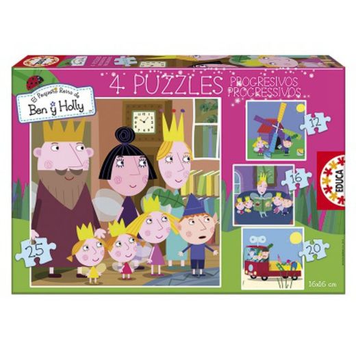 Ben & holly puzzle progressivo