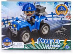 Pinypon Action Policia Coche Quad