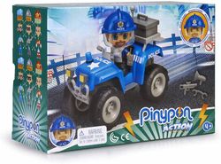 Pinypon Action Policia Coche Quad