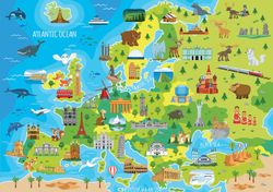 PUZZLE 150 MAPA DE EUROPA