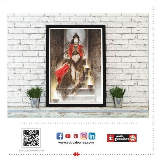 Puzzle 1500 piezas Dead Moon, Luis Royo