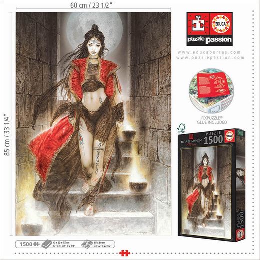 Puzzle 1500 piezas Dead Moon, Luis Royo
