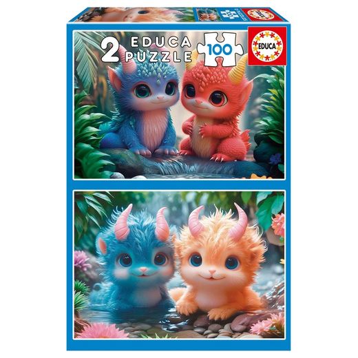 PZ 2X100 MONSTRUOS ADORABLES