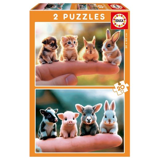 PZ 2x20 BEBES ANIMALES