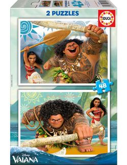 Puzzle - Multipuzzle: Disney Vaiana 2x48 Pcs