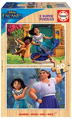 Puzzle 2X50 Encanto Disney Madera