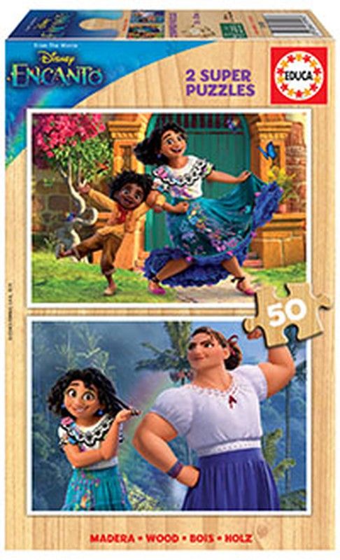 Puzzle 2X50 Encanto Disney Madera