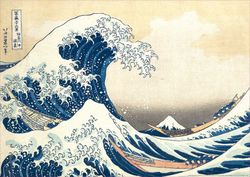 Pz 500 Grande Vague au large de Kanagawa