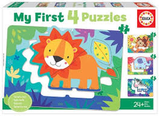 Puzzle Animales De La Selva "My First Puzzles" - educa Borras