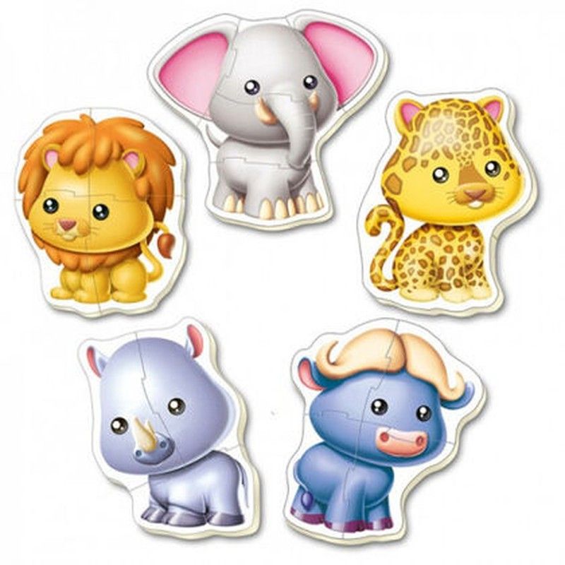 Puzzle Baby Animales Salvajes — DonDino juguetes